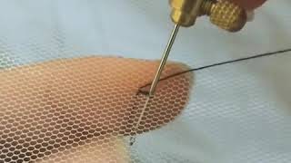 Tambour Beading  beginners [upl. by Uyekawa]