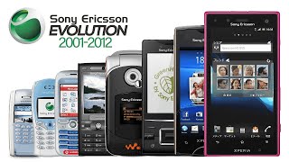 All Sony Ericsson Phones Evolution 2001 2012 [upl. by Aeet566]