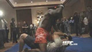 UFC 113 Kimbo Slice Open Workout [upl. by Ecirum]