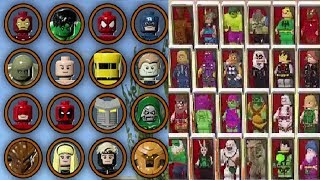 LEGO Marvel Super Heroes 1 amp 2  All Characters Unlocked [upl. by Philoo440]