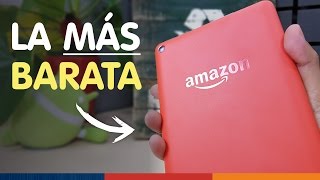 ¡LA TABLET MÁS BARATA  Amazon Fire [upl. by Snapp]