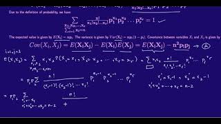 Multinomial Distribution Covariance [upl. by Ayotas]