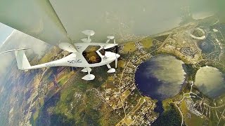 Pipistrel Sinus Motorglider Demo Flight with Rand Vollmer  Sebring Sport Aviation Expo [upl. by Hamlani249]