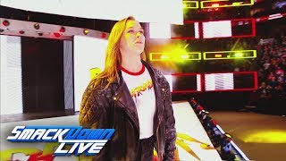 Relive Ronda Rouseys shocking arrival at Royal Rumble SmackDown LIVE Jan 30 2018 [upl. by Ytisahcal55]