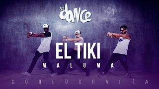 El Tiki  Maluma  Coreografía  FitDance Life [upl. by Cyn104]