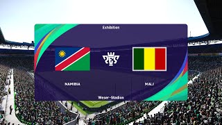 Namibia vs Mali 24012024 Africa Cup of Nations PES 2021 [upl. by Derian]