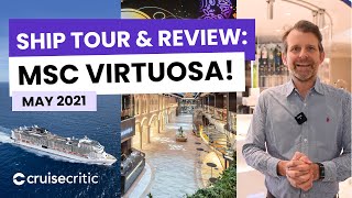 MSC Virtuosa Ship Tour What Its Like Onboard MSCs Newest Ship May 2021 [upl. by Ahsinej212]