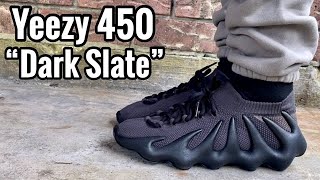 adidas Yeezy 450 “Dark Slate” Review amp On Feet [upl. by Roath971]