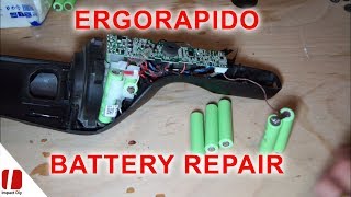 Ergorapido Battery replacement  Inlocuire acumulatori [upl. by Primrosa]