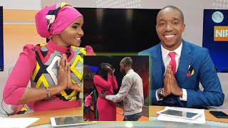 LULU HASSAN amp RASHID ABDALLA ROMANTIC MOMENTS ON CITIZEN TV [upl. by Nylsej36]