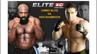 Ken Shamrock vs Kimbo Slice [upl. by Esinnej]