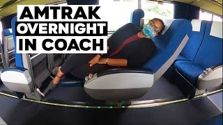 Amtrak Overnight Coach Review [upl. by Towers]