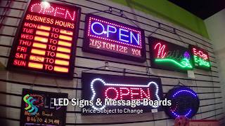 LED Message Boards and SIgns  Specialty Store Services [upl. by Warring]