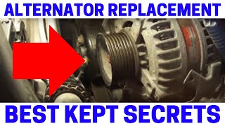 NEVER Replace Toyota Alternator Until Watching This  Fast amp Easy [upl. by Eimak]