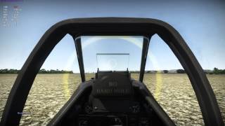 War Thunder Simulation Mode Tutorial Takeoff [upl. by Ellehsal]