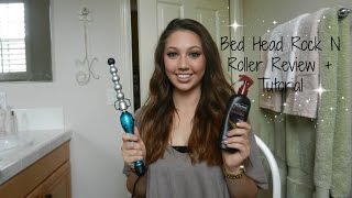 Bed Head Rock N Roller Bubble Curling Iron Wand  Review amp Tutorial [upl. by Yoshio463]