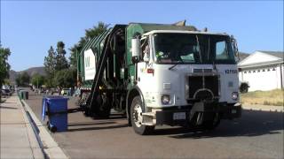 Waste Management Garbage Trucks [upl. by Aubyn]