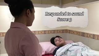 Glasgow Coma Scale Return Demonstration [upl. by Hennie183]