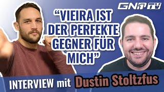 Dustin Stoltzfus im Interview vor Duell mit BJJWeltmeister Vieira quotSein Stil passt super zu mirquot [upl. by Shalom335]