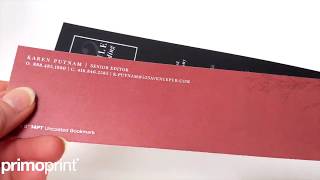 Uncoated Card Stock vs Matte Card Stock  Primoprint [upl. by Reivilo]