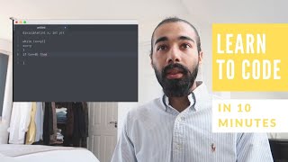 basics of CODING in 10 minutes [upl. by Anilrahc566]