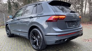 Volkswagen NEW Tiguan RLine 2023 in 4K Dolphin Grey 19 Inch Valencia walk around amp detail Inside [upl. by Nnyrb]