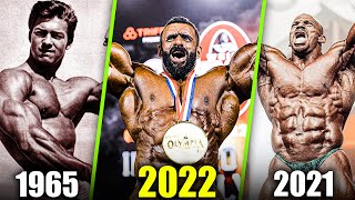 Mr Olympia WINNERS From 1965 To 2022 [upl. by Etnaik188]