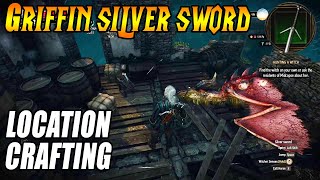 Witcher 3 guide  How to find and craft the Griffin Silver Sword [upl. by Roeser]