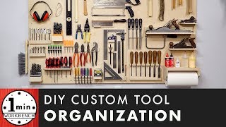 How to Make a Custom Tool Organization Board [upl. by Milewski]