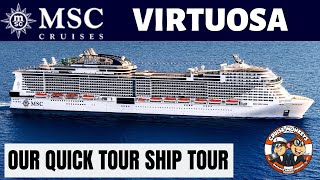 MSC Virtuosa Ship Tour [upl. by Oicnedurp]