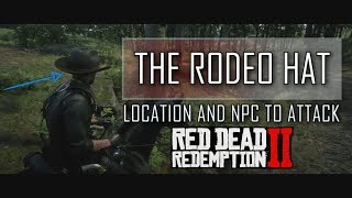 RDR2 The Unique Rodeo Hat Location in Red Dead Redemption 2 [upl. by Issy]