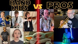 Star Wars Music  Band Kids vs Pros [upl. by Catlaina279]