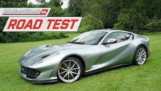 2018 Ferrari 812 Superfast  Road Test [upl. by Naquin598]