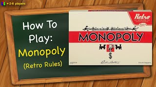 How to play Monopoly Retro Series [upl. by Ccasi]