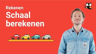 Schaal berekenen uitleg over rekenen met schaal 2025 [upl. by Atinreb]