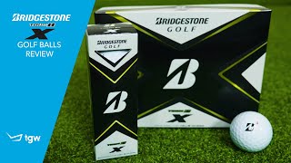 Bridgestone Tour B X Golf Balls [upl. by Hokanson720]