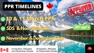 11 March PPR  PPR Timeline Canada  Canada Study Visa May Intake 2022  PPR Timeline Today [upl. by Romilly]