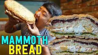 MAMMOTH BREAD Korean Bakery Tour of Seoul South Korea [upl. by Durtschi]