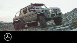 MercedesBenz G 63 AMG 6x6 The SuperOffroader [upl. by Dorcea]