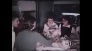 1960 NEW YEARS EVE PARTY  HIGH SCHOOL TEENS  Home Movie Found Film [upl. by Aig]