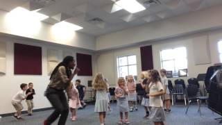 Clap Your Hands Together  Kindergartners Dance and Sing OrffSchulwerk Method [upl. by Norword]