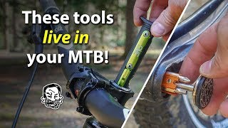 5 MTB Tools that Live in your Bike [upl. by Olpe]