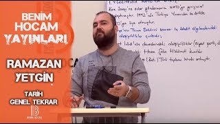 1 Genel Tekrar  İslamiyet Öncesi Türk Tarihi  I  Ramazan YETGİN 2019 [upl. by Justina]