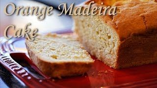 How To Bake An Orange Madeira Cake [upl. by Lala267]