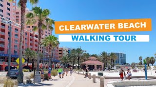 CLEARWATER BEACH Walking Tour [upl. by Ahserak]