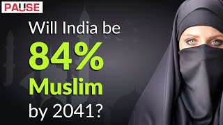 Will India be 84 Muslim by 2041  Factly [upl. by Alegnave]