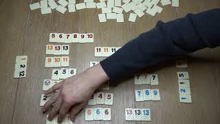 How to Play Rummikub With Actual Gameplay [upl. by Nivahb]