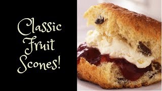 Amazing Fruit scones recipe  Scottish Recipe [upl. by Ivz]