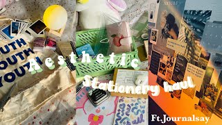 Stationery haul ft Journalsay  India [upl. by Annig]