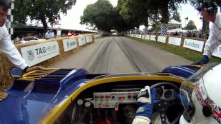 Porsche 91730 driven by Brian Redman Goodwood 2011 [upl. by Ennovihs]